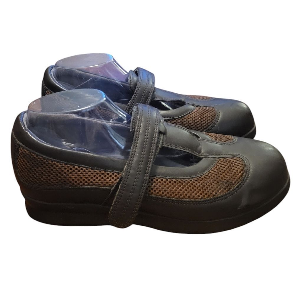 Drew Desiree - Brown Calf/Brown Nubuck Women Shoe, Size 9.5W - Picture 3 of 12